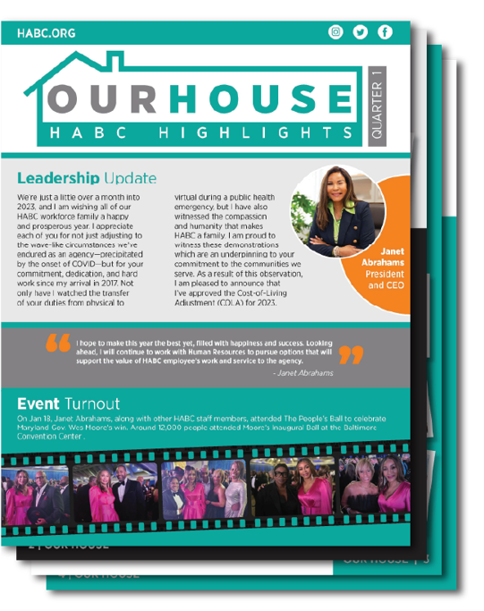 HABC Our House Newsletter 1st Quarter 2023