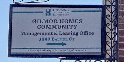 Gilmor Office Sign 8X4