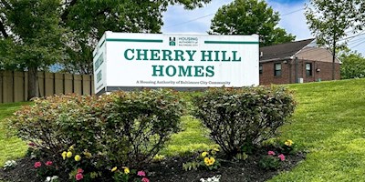 Cherry Hill Sign 8X4